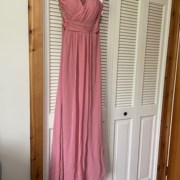 Dresses & Skirts - Elegant Dusty Rose Bridesmaids dress